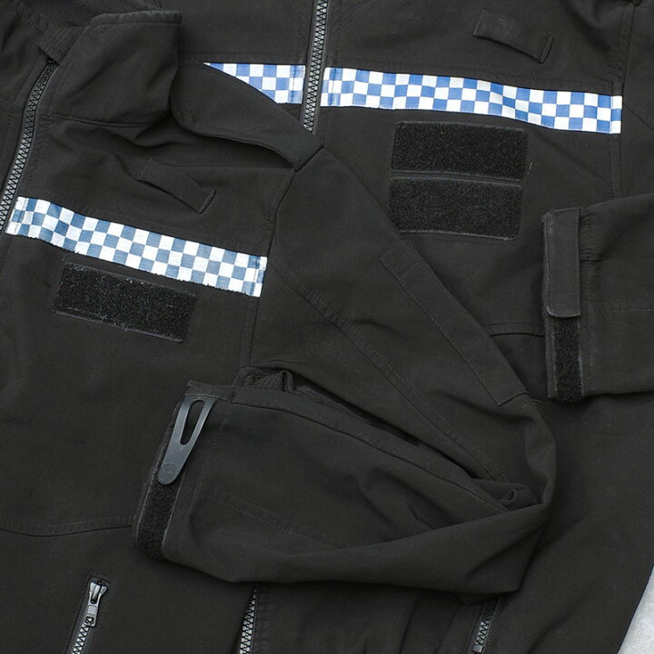 楽天市場】イギリス ポリス ソフトシェルジャケット ブラック USED 