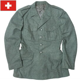 スイス軍 ウールジャケット グレー 後期型 USED