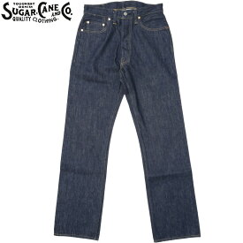 ノベルティープレゼント SUGAR CANE シュガーケーン #SC49007 SUGAR CANE Super “Denim” Collectibles #07 13.5ozブルーデニムパンツ ウエストオーバーオール 1946モデル メンズ 男性 ジーンズ ジーパン ズボン ボタンフライ ストレート