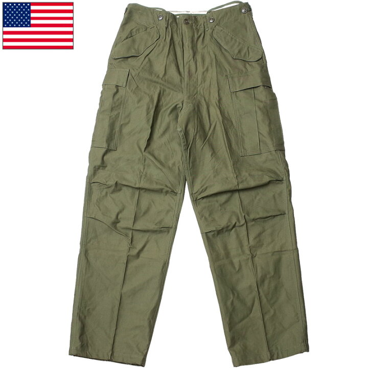 楽天市場】米軍 M-51 フィールドパンツ オリーブ デッドストック M51  