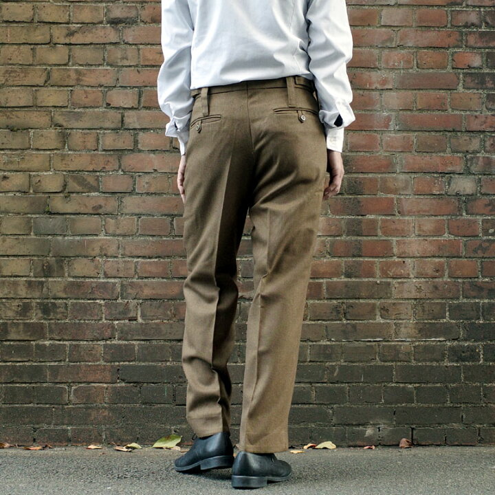 楽天市場】イギリス軍 No.2 ドレスパンツ ウール素材 ブラウン デッド 