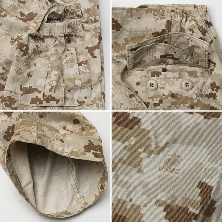 楽天市場】米軍 USMC コンバットパンツ MARPATデザート USED PP397UN 