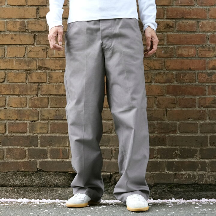 楽天市場】デンマーク軍 ワークパンツ HBT グレー デッドストック グレー ワークパンツ