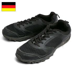 ドイツ軍 トレーニングシューズ ブラック USED FS038UN メンズ 靴 スニーカー