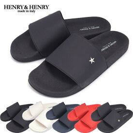 HENRY＆HENRY ヘンリー＆ヘンリー #42049 180 STAR シャワーサンダル 靴 メンズ 男性 レディース 女性 ビーサン ビーチ 海 レジャー スタッズ 星 ☆特