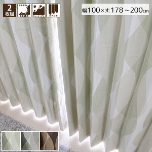 �l�I Neo 2���Ռ��J�[�e�� 2���g ��100×178�`200cm��