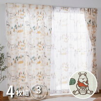 楽天市場】カーテン 4枚セット ディズニーの通販 