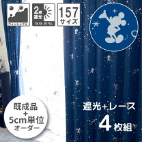 楽天市場】カーテン 4枚セット ディズニーの通販