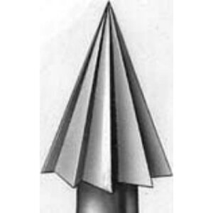 Buschスチールバー NO.5 ポインテッド 4.5mm(6本入)