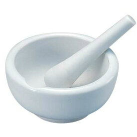 磁製乳鉢 (乳棒付) 90φ