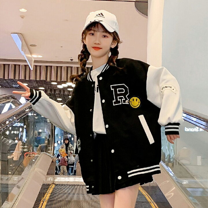 楽天市場】ジャンパー スタジャン ジャケット 野球服 レディース 