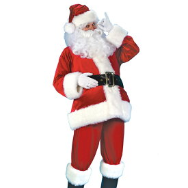 クリスマス コスプレ 大人用 サンタクロース メンズ コスチューム セット クリスマス 可愛い サンタ服 仮装 衣装 五点セット 大きいサイズ 冬