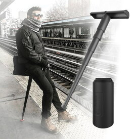 屋外用折りたたみ椅子 ポータブルチェア 小型椅子 旅行用椅子 キャンプ用椅子 登山用椅子 軽量椅子 折り畳みイス 携帯椅子 行列待ち椅子 電車待ち椅子 コンパクトチェア 伸縮椅子 便利椅子 即買いキャンプ・花見・釣り・登山・スポーツ観戦に最適