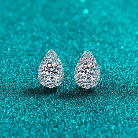 ピアス モアサナイト 0.5ct シルバー925 シルバー 人工ダイヤモンド モアッサナイト ギフト 普段使い 耳飾り レディース ジュエリー パーティー 入学式 卒業式 結婚式 プレゼント 人気 ジュエリ med25