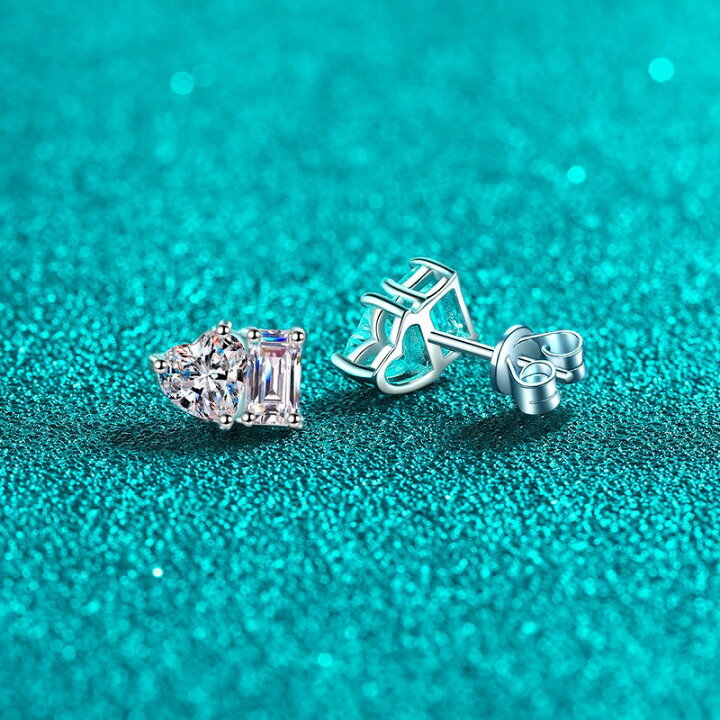 楽天市場】ピアス モアサナイト 2ct シルバー925 シルバー 人工 