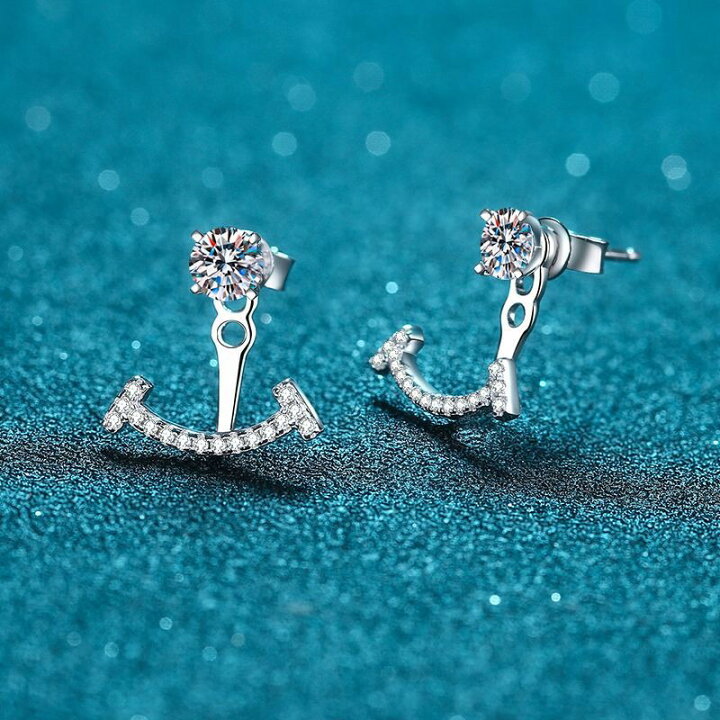 楽天市場】ピアス モアサナイト 1.192ct シルバー925 シルバー 人工 