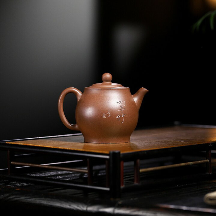楽天市場】茶壷 急須 紫砂壺 ティーポット 常滑焼 紫砂茶器 唐物紫泥 