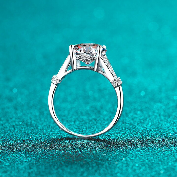 楽天市場】リング 指輪 モアサナイト 3ct シルバー925 人工 