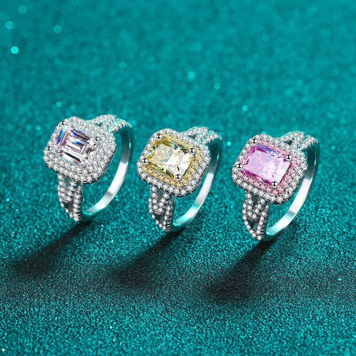 楽天市場】リング 指輪 モアサナイト 2ct シルバー925 人工 