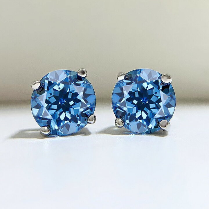 楽天市場】ピアス 両耳用 人工ダイヤモンド シルバー925 人工ダイヤ 