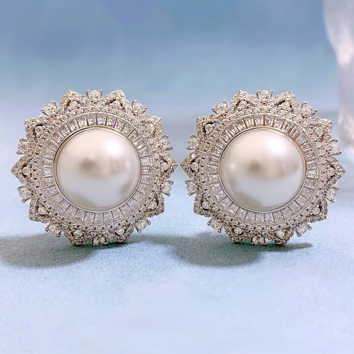 楽天市場】ピアス 両耳用 人工ダイヤモンド シルバー925 人工ダイヤ 