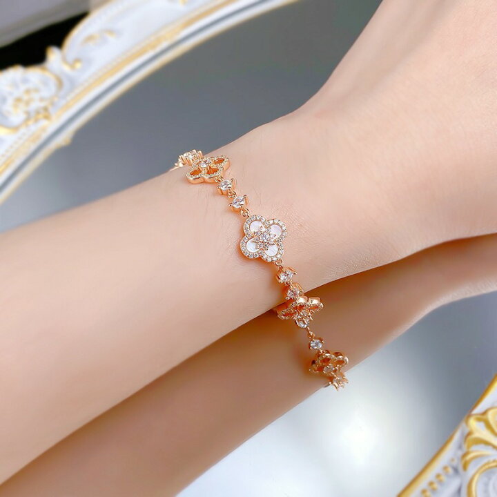 楽天市場】ブレスレット 人工ダイヤモンド シルバー925 チェーン 人工 