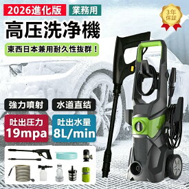 高圧洗浄機 19MPa 1800W 50Hz/60Hz 水道直結 自吸両用 高水圧 高圧ホース20m 温水 省エネ 静音 二重絶縁 強力噴射 IPX5 小型 軽量 強力洗車 節電 高性能 東西日本兼用 低圧切替可能 ベランダ 洗車機 洗車用品 ポータブル電源 初心者向け 大掃除 業務用 家庭用 電動工具