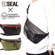 ウエストボディバッグ メンズ 藤倉航装 コラボ ボディバッグ AIR MODEL Lサイズ SEAL シール ブランド バ…