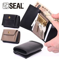 【スーパーSALE対象 25%OFF】キーケース ウォレット SEAL シール メンズ スマートキー 財布 二つ折り財布…