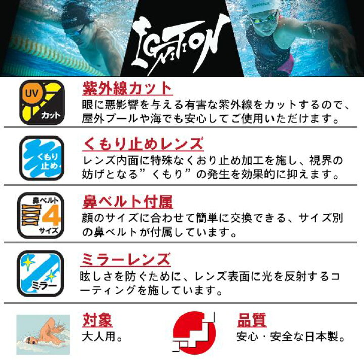 wetblog.org lmc-010$$$"wetblog.org-ism=012" 楽天市場】(パケット便200円可能)(定形外郵便発送)SWANS(スワンズ) 自由形専用 ミラー レーシング ゴーグル IGNITION-M  イグニッション FINA 承認モデル 競泳 水泳 スイミング(定形外郵便発送) : Ｓｅａｌａｓｓ
