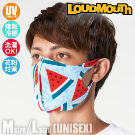 【あす楽】(パケット便送料無料)LOUDMOUTH ラウドマウス マスク M/Lサイズ フェイスカバー LOUD MASK 990-703-1 134:Melons