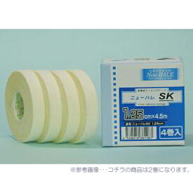 New-Hale（ニューハレ）テーピングテープ スポーツケア用品 SK・1.25cm幅×4.5m×2巻×12ケセット 30%伸縮タイプ（指などの細かい部分に）721114