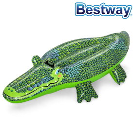 【あす楽】Bestway ベストウェイ クロコライドオン（ワニ）ベビー用浮き具/浮き輪/うきわ/フロート/水遊び 1001903961(41477)