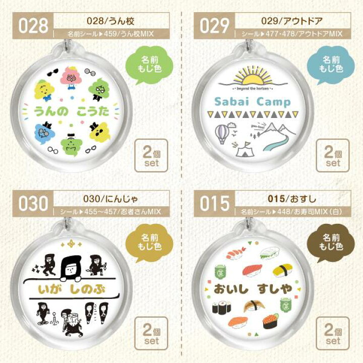 楽天市場】【P5倍（〜4/1 23:59）】《受賞店舗》お名前キーホルダー【2 