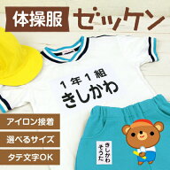 【3/14・15限定★P15倍】《受賞店舗》体操服のゼッケンにお名前を印刷 アイロン接着 洗濯しても名前がに…