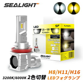 トヨタ アリオン H19.6〜H22.3 NZT260、ZRT26#系 HID仕様 H8/H11 2色フォグ 12V 24V 兼用LED ledヘッドライト led 爆光 車 ライト フォグライトバルブ 1:1ミニサイズ 車検対応 キャンセラー内蔵 3200K/6000K