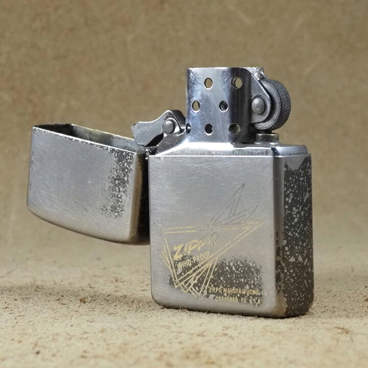 楽天市場】Zippo：1987年製 Zippoロゴ日本仕様ボトム斜体ロゴ 