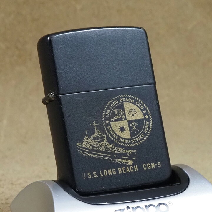 楽天市場】Zippo：1985年製 USS LONG BENCH CGN-9 ミリタリー軍艦 