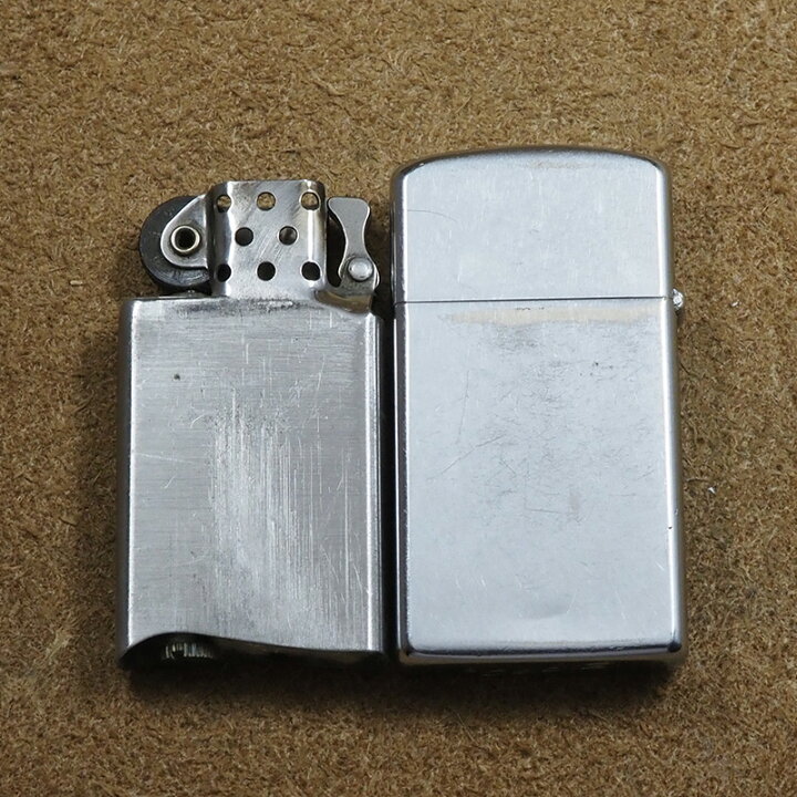 楽天市場】Zippo：1963年製 定番品 無地スリムNo.1610 ビンテージ 