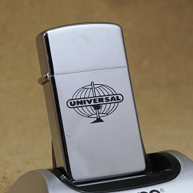 Zippo：1961年製USED　UNIVERSAL　スリムNo.1610ベース　　ビンテージ ジッポーライター 【現品のみ】 【ユニバーサル】【映画】【エンターテイメント】【Slim】 【小型】【軽量】【中古】【USA】【ジッポ】【バースイヤー】【生まれた年】【プレゼント】