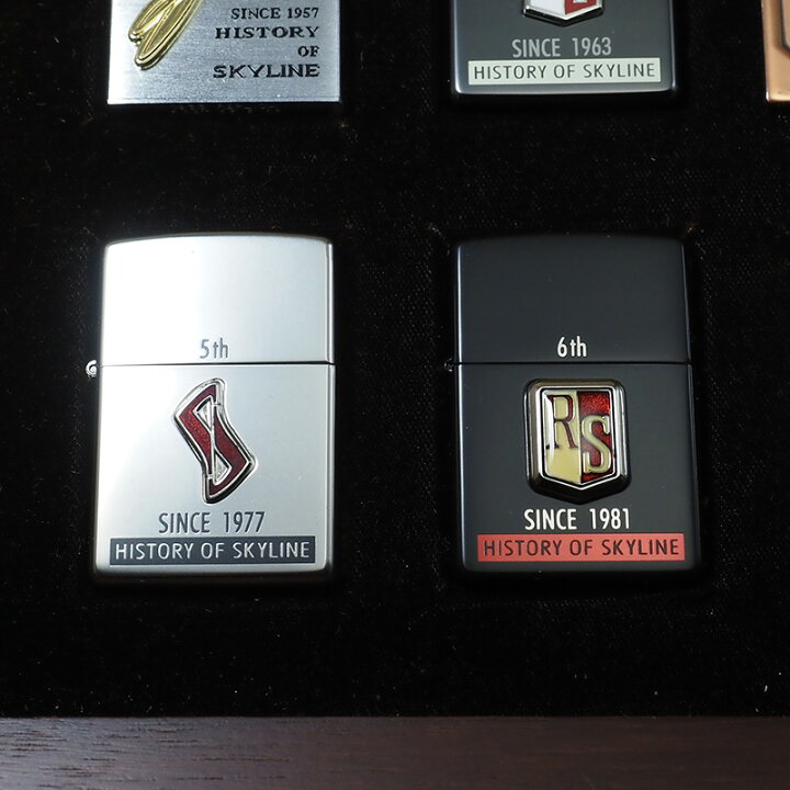 楽天市場】Zippo：1998年製未使用品 HISTORY of SKYLINE Nissan 