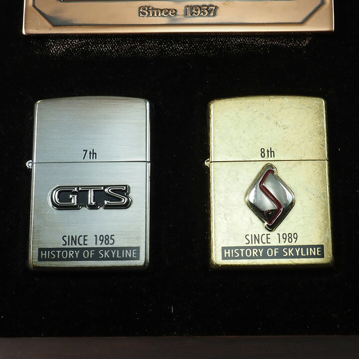 楽天市場】Zippo：1998年製未使用品 HISTORY of SKYLINE Nissan 