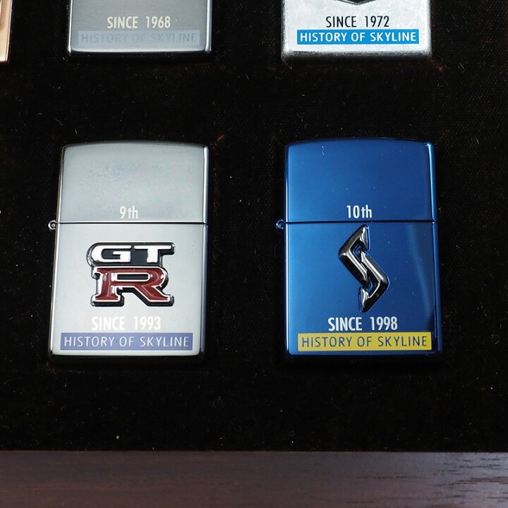 楽天市場】Zippo：1998年製未使用品 HISTORY of SKYLINE Nissan 