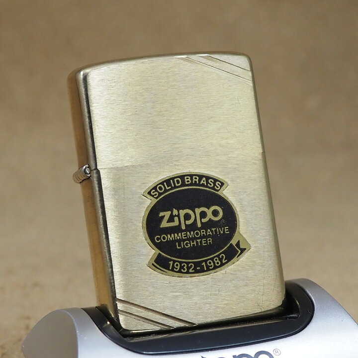 楽天市場】Zippo：1982年製未使用品 Zippo社創業50周年 COMMEMORATIVE 
