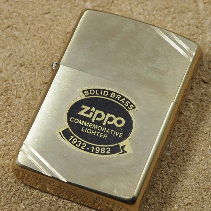 楽天市場】Zippo：1982年製未使用品 Zippo社創業50周年 COMMEMORATIVE 