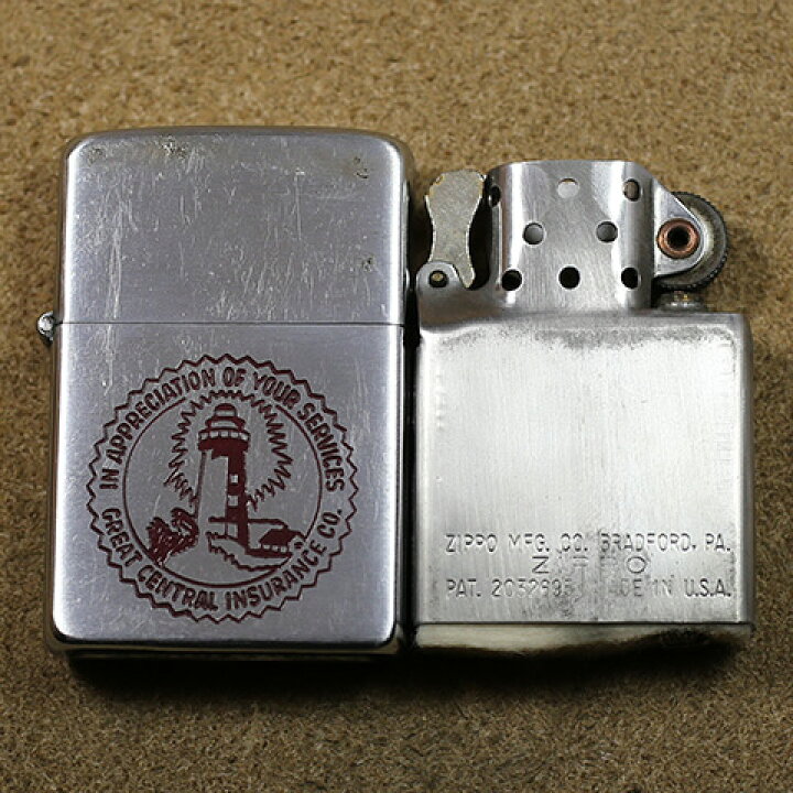 楽天市場】1951-1953年製ビンテージZippo（ジッポーライター 