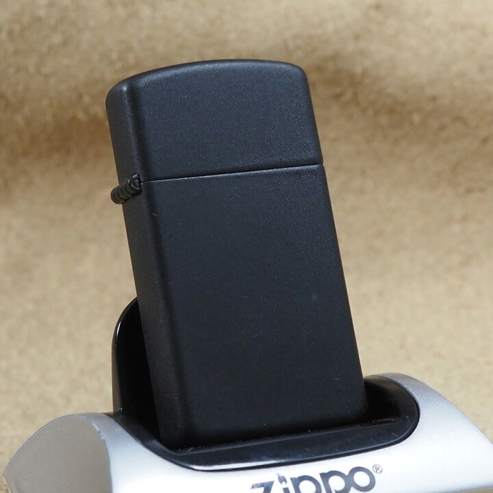 楽天市場】Zippo：1984年製 ブラックマットビンテージスリムジッポー 