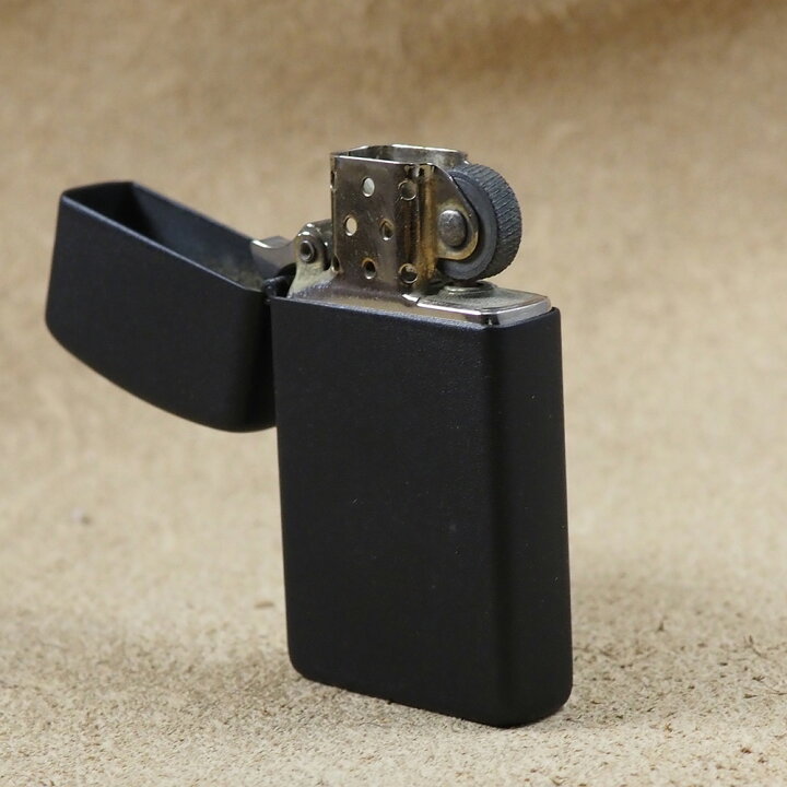 楽天市場】Zippo：1984年製 ブラックマットビンテージスリムジッポー 