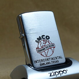 1955年製ビンテージZippo（ジッポー）　企業広告Zippo/IMCO【送料無料】