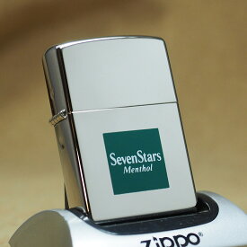 2002年製　未使用品　Zippo　セブンスターメンソール　2002モデル　　ジッポー　ライター　箱付　デットストック